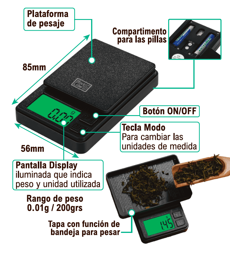 BÁSCULA DIGITAL DE PRECISIÓN - Astihl - quality