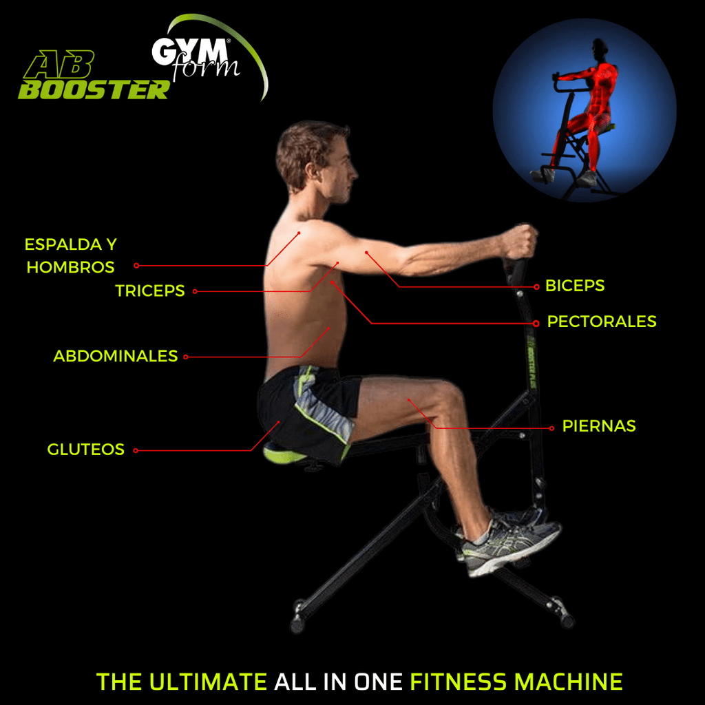 Equipo de Musculación y abdominales - AB Booster Plus - Astihl - quality