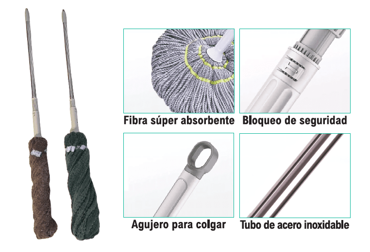 Fregona con escurridor - Astihl - quality