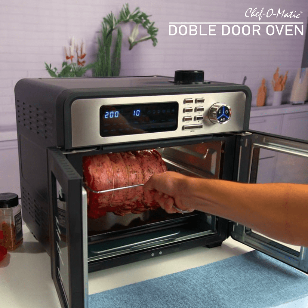 Horno Multifunción 12 en 1 con puertas dobles transparentes y capacidad de 28L - Astihl - quality