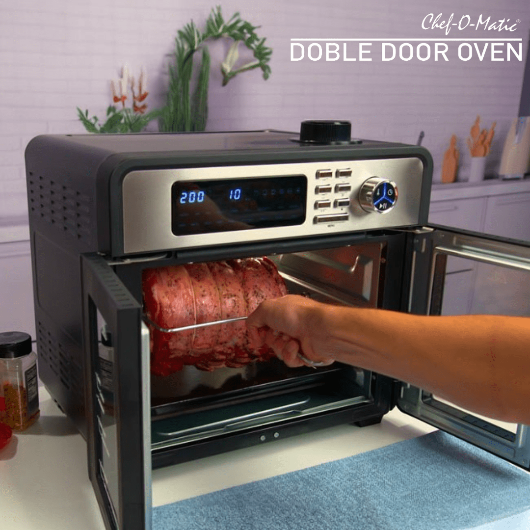 Horno Multifunción 12 en 1 con puertas dobles transparentes y capacidad de 28L - Astihl - quality