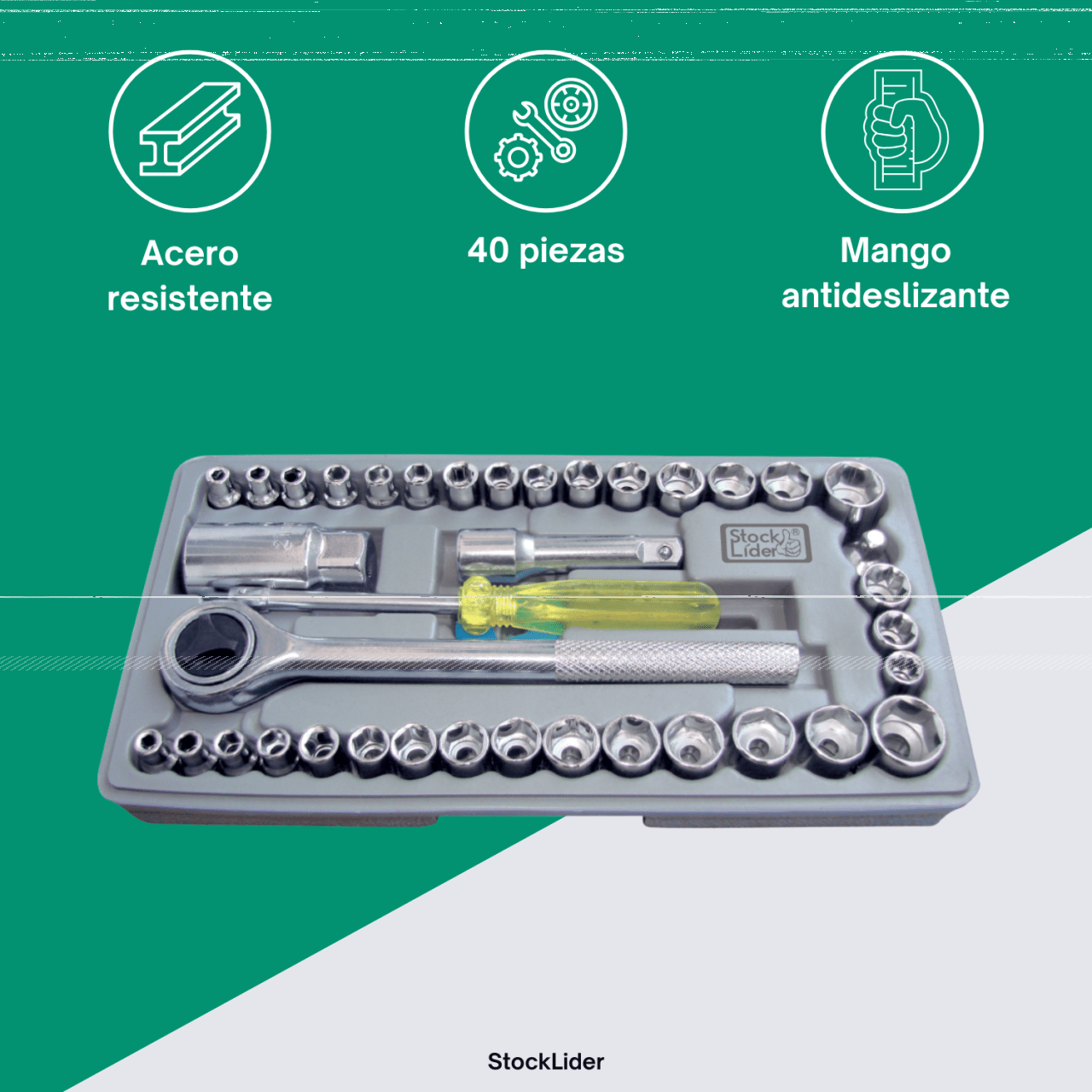 Maletín con llaves de vaso y accesorios - Astihl - quality