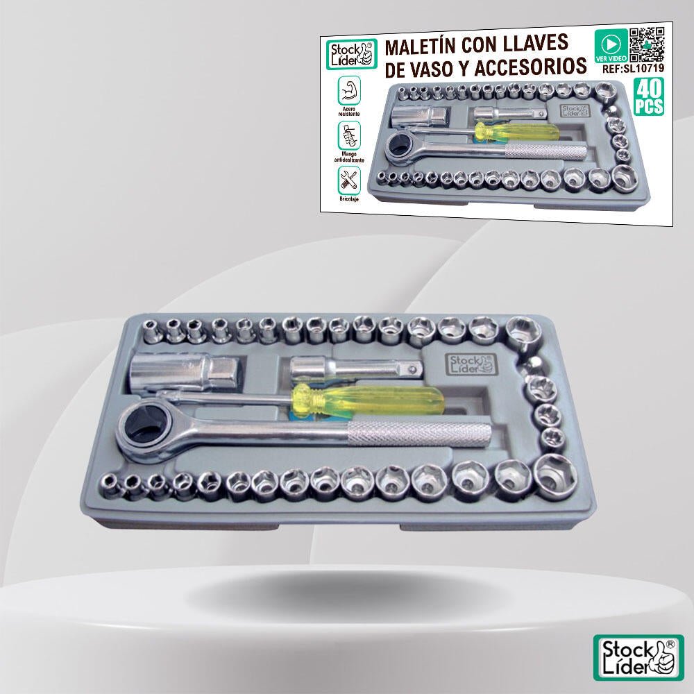 Maletín con llaves de vaso y accesorios - Astihl - quality