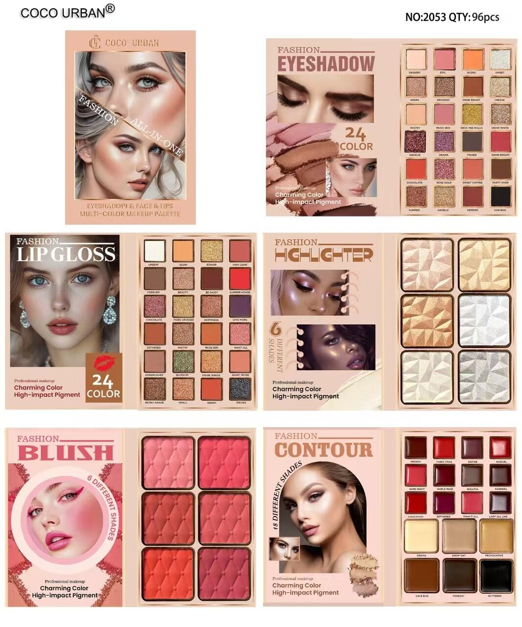 Paleta de Maquillaje COCO URBAN – Completa y Profesional - Astihl - quality