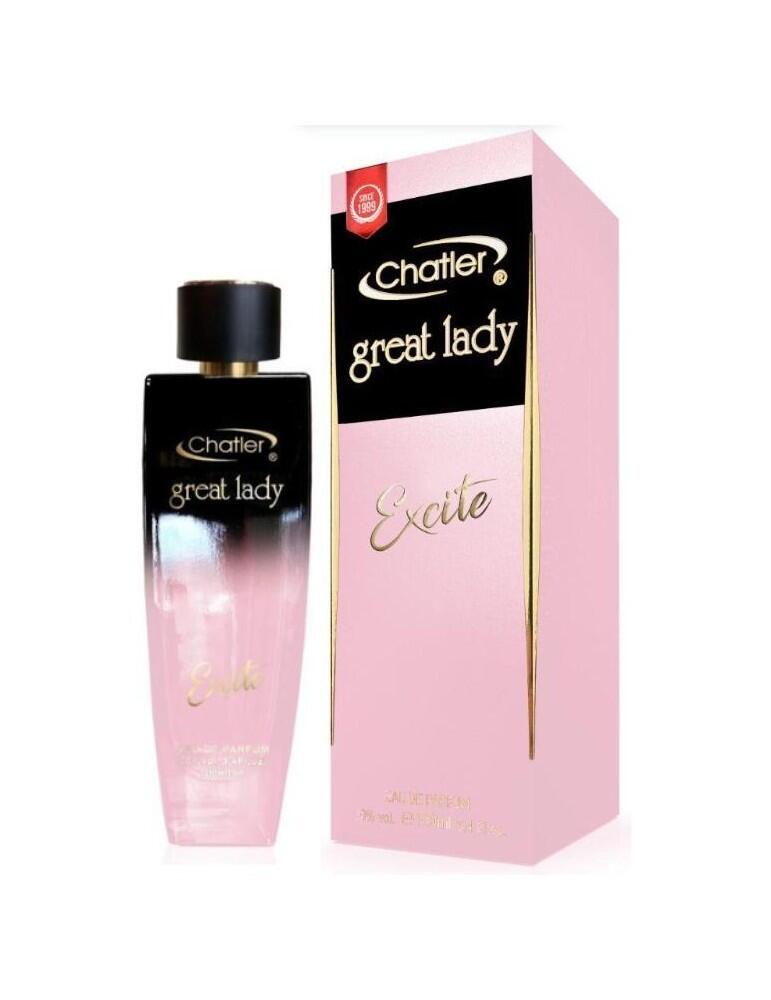 Perfume EAU DE PARFUM Great Lady Excite 100 ml – Chatler - Astihl - quality