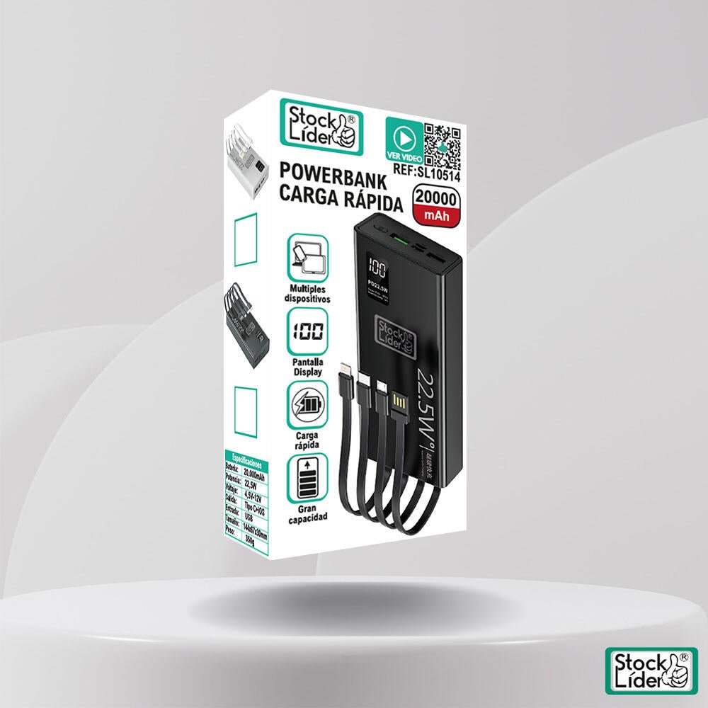 Powerbank carga rápida - Astihl - quality