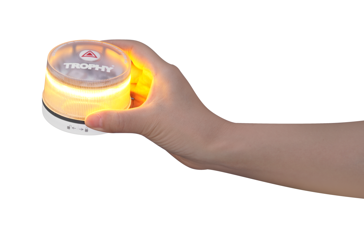 Pack 2 Piezas De Balizas Luces Emergencia V16 Homologada DGT con Geolocalización Baliza Coche Conectada DGT 3.0