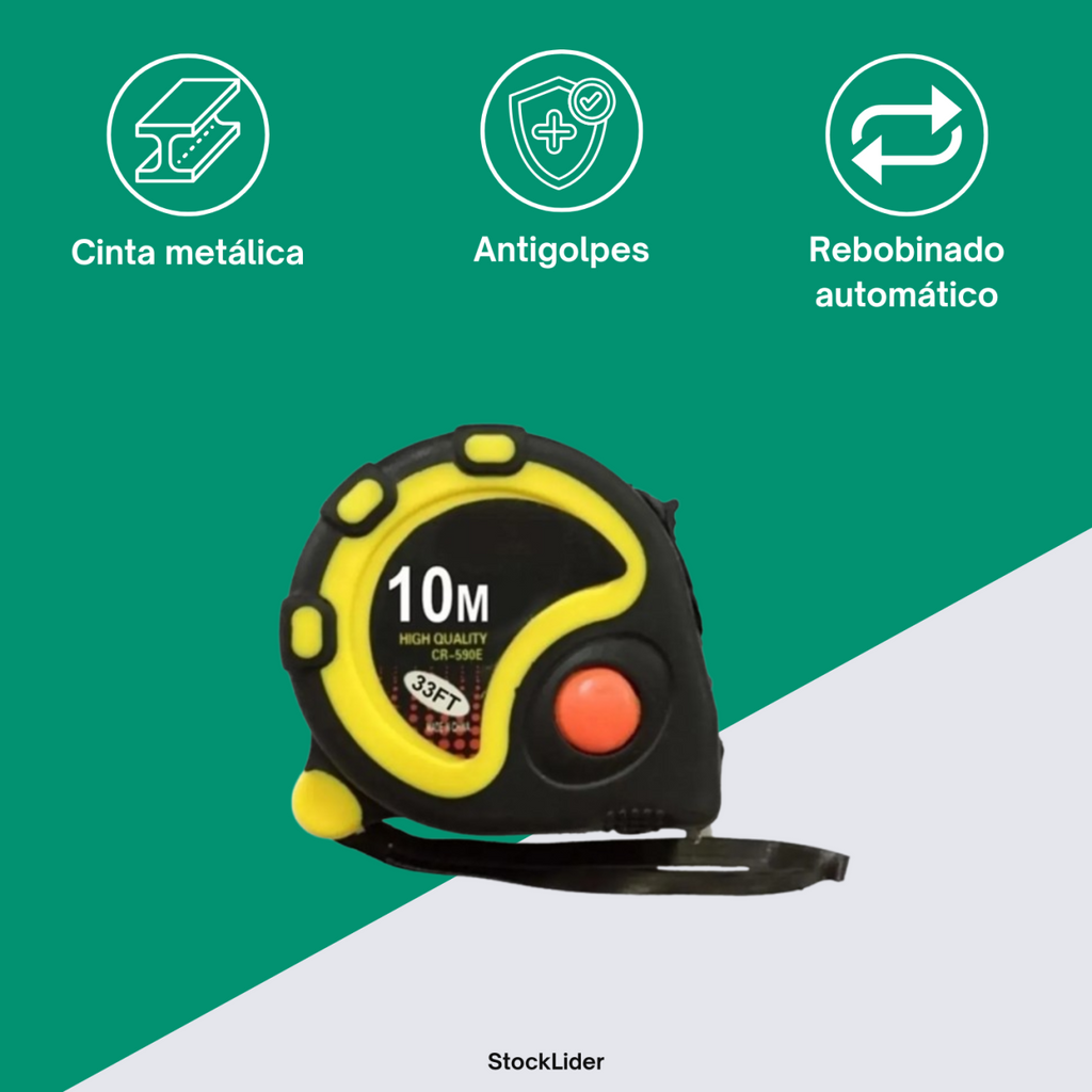 Cinta métrica 10m