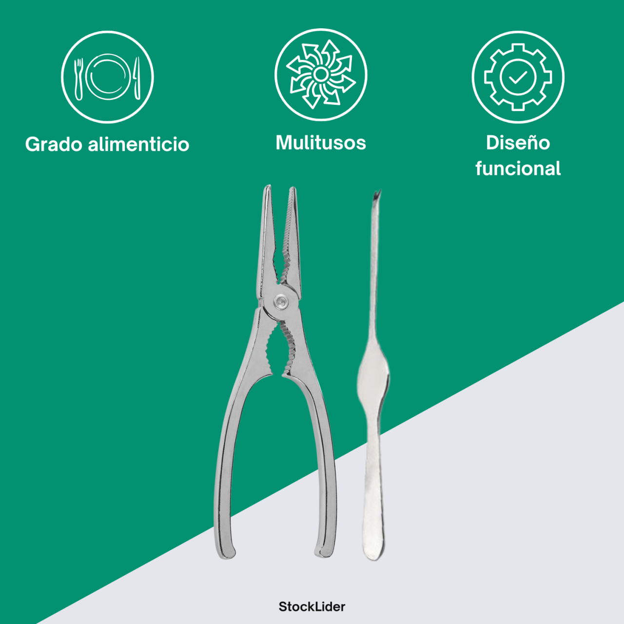 Utensilios para marisco