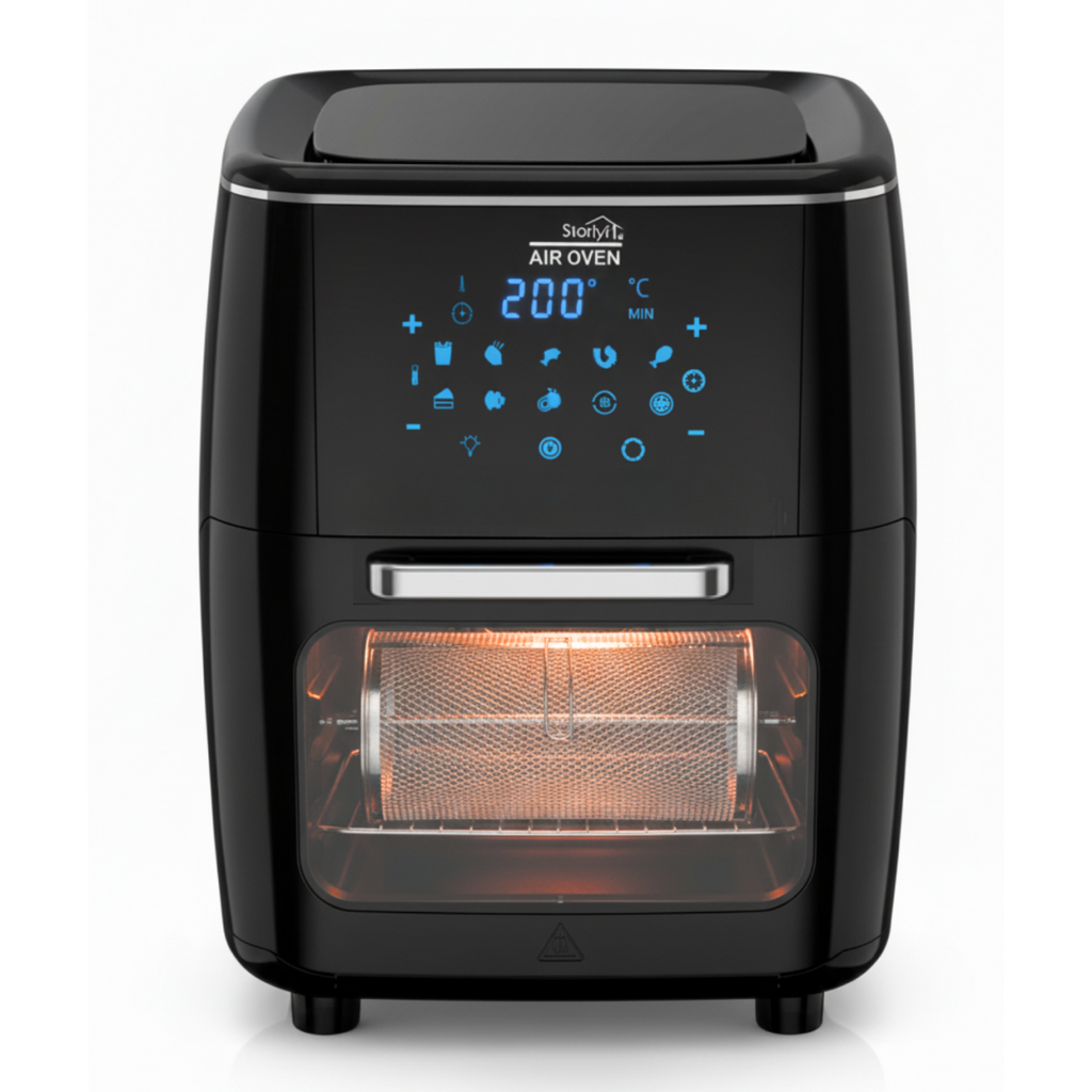 Horno freidora de aire de 12 L de capacidad