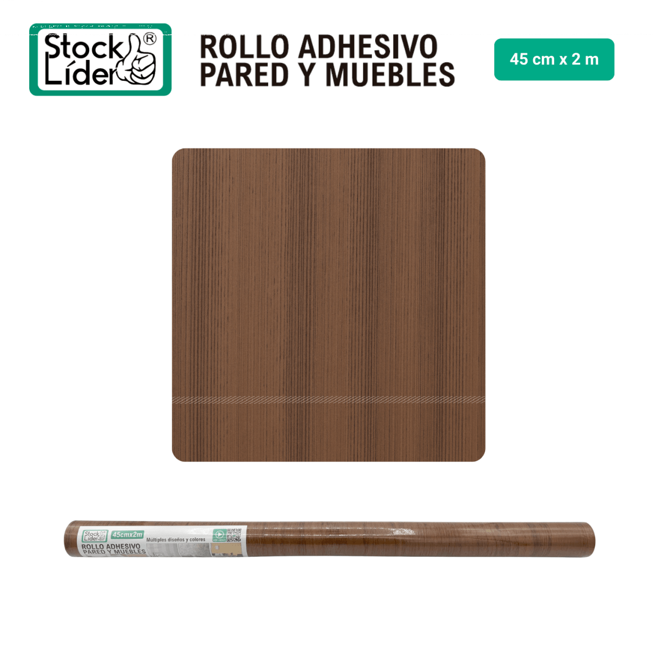 Rollo adhesivo pared y muebles 45cm x 2m - Astihl - quality